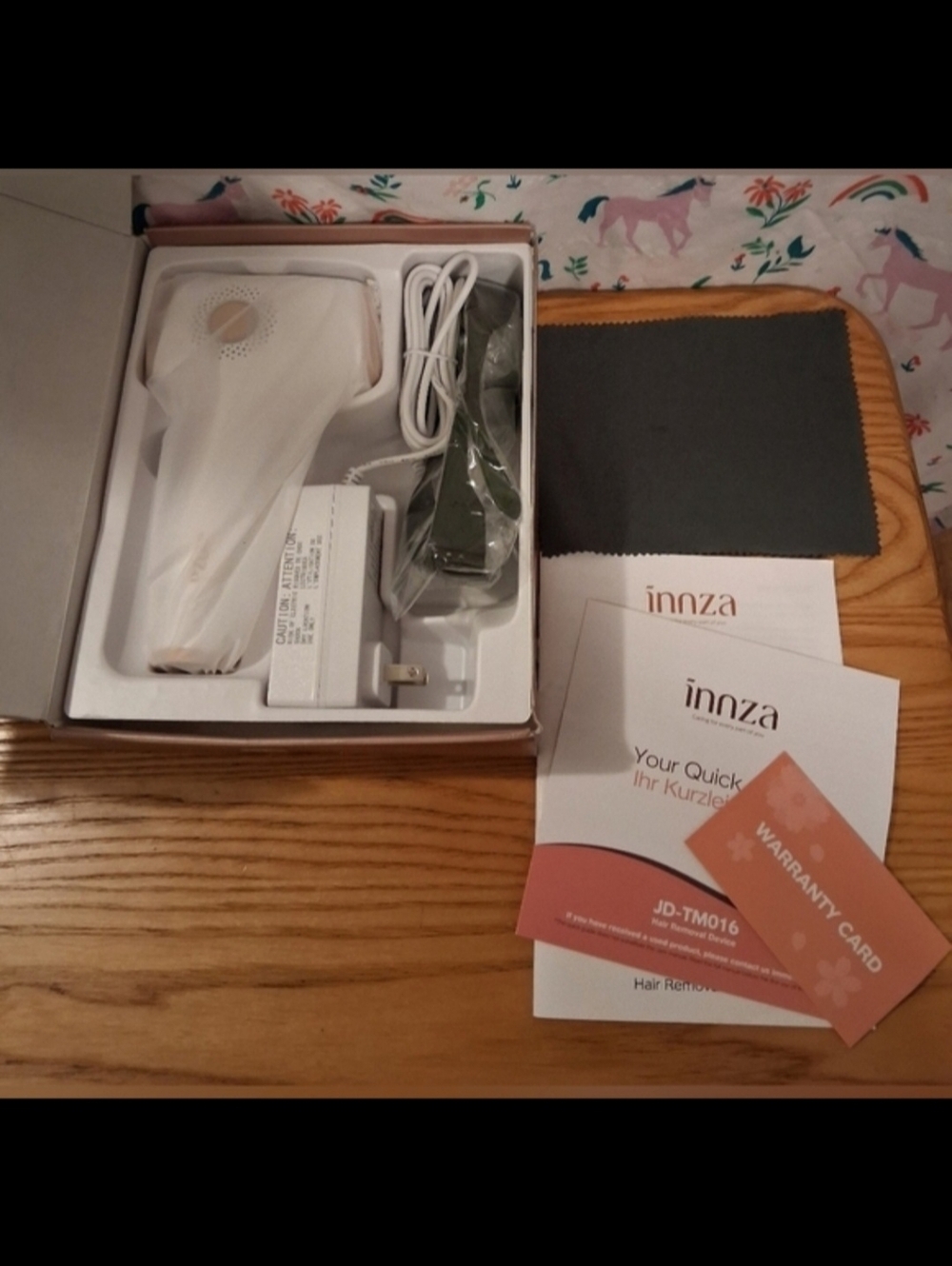 NIB Innza IPL Home Skin Body Laser Hair Remover Cosmetic Beauty Device